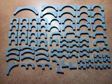 LEGO LOT 82 LIGHT BLUISH GRAY BRICK ARCHES 1X8X2 1X6X2 1X4X2 1X4 1X6 MORE