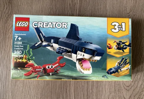 LEGO Creator 3 in 1 Deep Sea Creatures 31088 Sealed New In Box