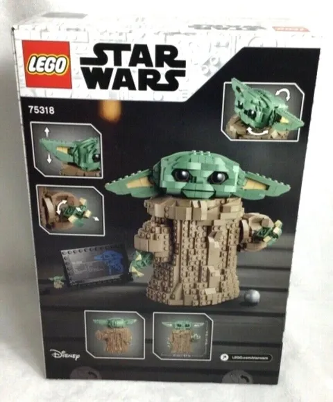 LEGO 75318 Star Wars The Child Mandalorian Baby Yoda Collectable Sealed NEW