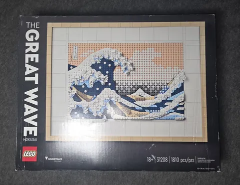 LEGO Art: Hokusai – The Great Wave (31208) Brand New Open Box 