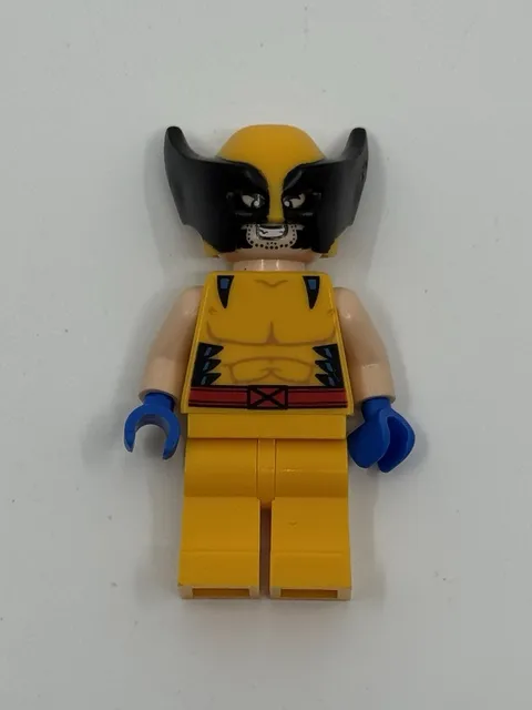 LEGO X-Men Wolverine Marvel Minifigure Genuine