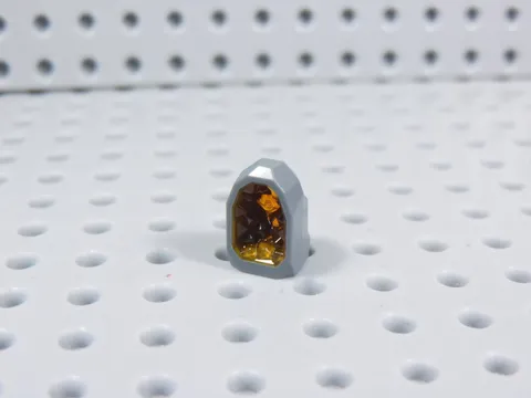 LEGO Dark Bluish Gray 1x1 Rock Geode Glitter Crystal Minifig AZ