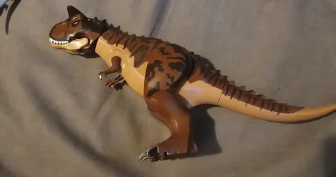 LEGO Jurassic World Carnotaurus Dinosaur Figure with Scar on Face 2010 76941