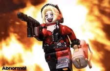 LEGO DC Comics Abnormal Custom Suicide Squad Harley Quinn PAD Minifigure NEW
