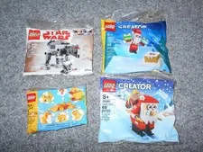 4 NEW! LEGO 30580 30692 30503 30497 SEALED MINI SETS LOT