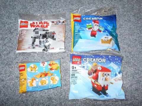 4 NEW! LEGO 30580 30692 30503 30497 SEALED MINI SETS LOT