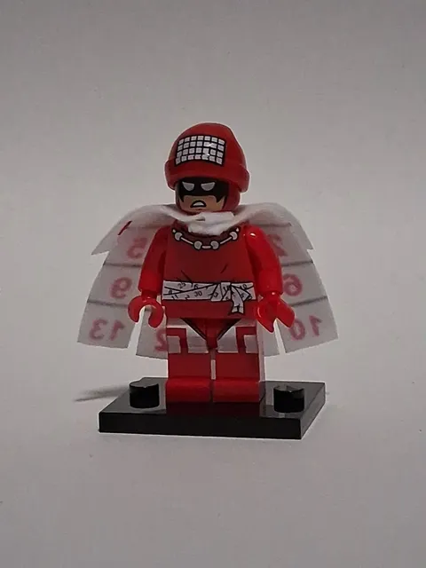 Calendar Man Custom- Lego Minifigure-Dc Superheroes 80s Inspired Rare New
