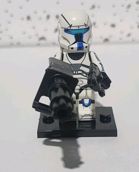 Custom Lego Star Wars Voca Clone Wars Trooper Commando Minifigure With Black 