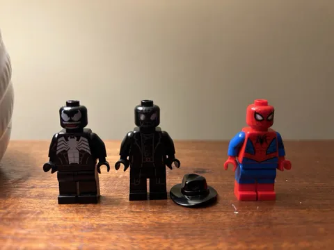 Lego Marvel Spiderjet Versus Venom Mech Lego Set Mini Figures