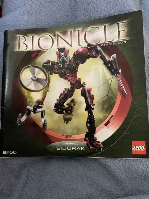 LEGO Bionicle Sidorak 8756