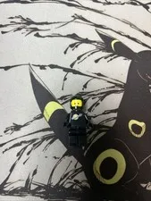 Lego Classic Space Black With Air Tanks Spaceman Minifigure sp003 From Set 6702