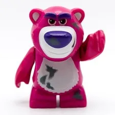 LEGO Lotso Bear Disney Pixar Toy Story 3 Cuddly Bear 2010 Pink 7596 7599 lotso2