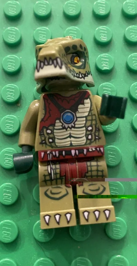 LEGO Legends of Chima Crawley Crocodile Tribe Minifigure