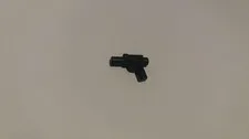 Lego Minifigure, Weapon Gun, Blaster SW Small without Scope 61190f Black Black