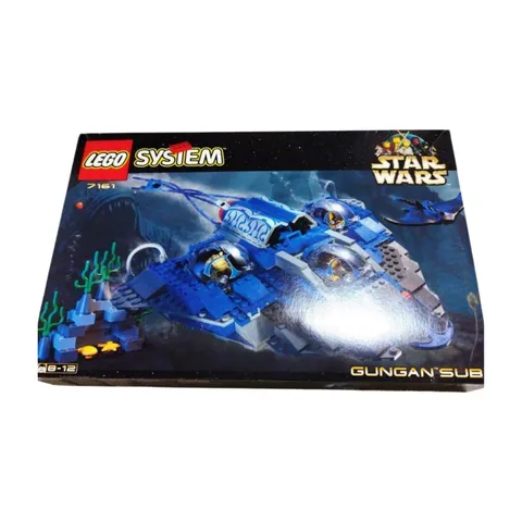 Unused LEGO 7161 Star Wars Gungan Sub NRFB Sealed Inner Bags Vintage 1999 Auth