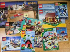 Vintage LEGO Instruction Manual Lot Ben Ten Creator 5766, 76423 Lego System