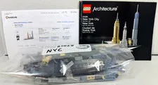 LEGO 21028 Architecture New York City  NYC 100% Complete Verified w Manual