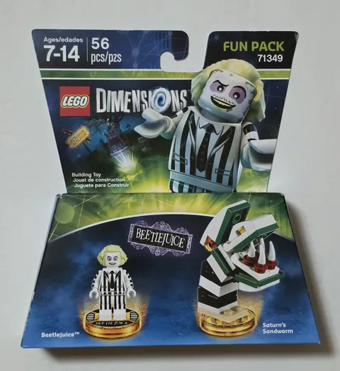 New Sealed Lego® Dimensions Beetlejuice Fun Pack 71349 