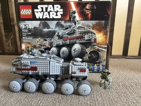 Lego 75151-Clone Turbo Tank W/Instructions & Box