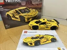 LEGO Technic Cars Bundle 42205 & 42208 Prebuilt Complete Set w/ Box and Manual