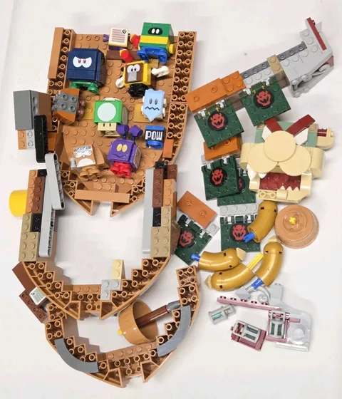 LEGO Super Mario: Bowser's Airship Expansion Set (71391) INCOMPLETE PARTS PLUS
