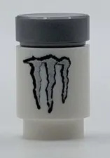 LEGO CUSTOM WHITE ENERGY DRINK