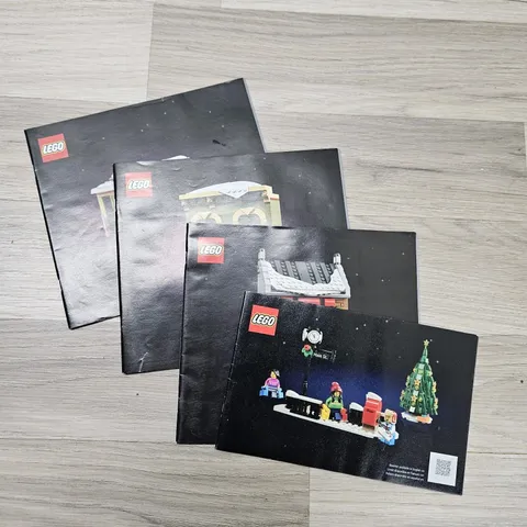 Lego 10308 Holiday Main Street MANUALS ONLY Instruction Booklet Christmas