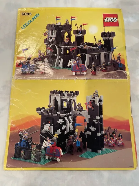 LEGO Black Knights Monarch's Castle 6085 1988