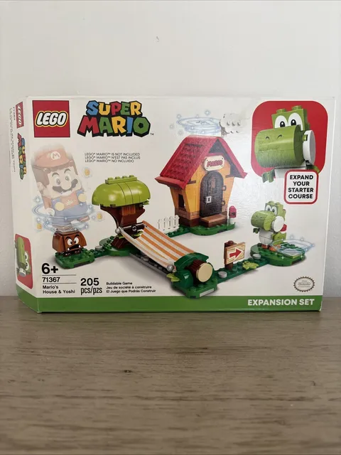 LEGO Mario's House & Yoshi Expansion Set Super Mario (71367) Incomplete READ!