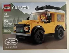 Lego Creator: Land Rover Classic Defender (40650) New Sealed *Retired*