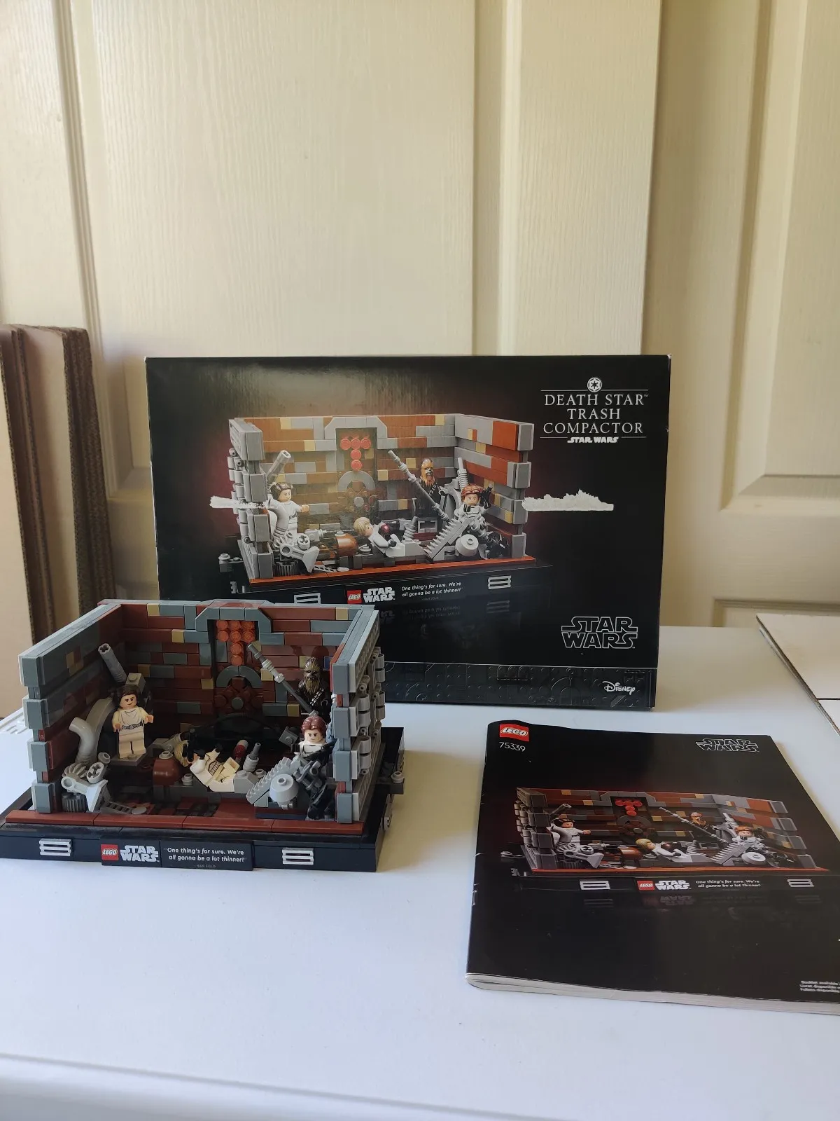LEGO Star Wars: Death Star Trash Compactor Diorama (75339) | 100% Complete |Used