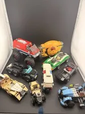 LEGO Vehicle Lot Marvel Indiana Jones Batman Monster Fighters City Bulk As-Is