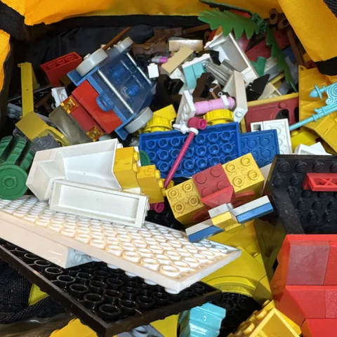 LEGO Bulk Lot of 3 Pounds — Genuine Mixed Bricks Parts & Pieces, Unsorted