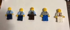 lot 5 City Police etc. LEGO City Minifig cty0474 Coast Guard Rescuer? free ship