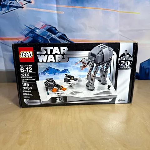 LEGO Star Wars 40333 Battle of Hoth 20th Anniversary Set 195pcs Ages 6-12