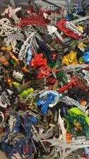 LEGO 50 Random Bionicle and/or Technic Pieces Parts Bulk Genuine