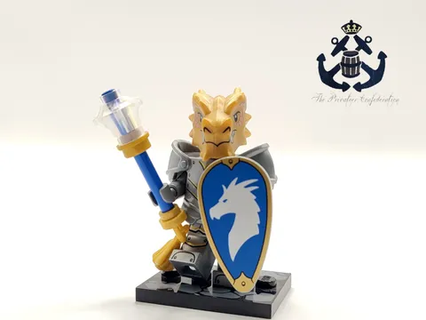 LEGO Dungeons & Dragons Series Minifigure Dragonborn Paladin Knight coldnd-4