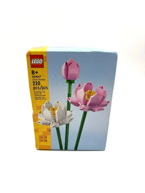 LEGO Botanicals: Lotus Flowers (40647) 220 Pieces 8+ New - 6442654