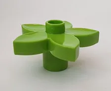 LEGO 6510 Lime Duplo, Plant Flower with Stud
