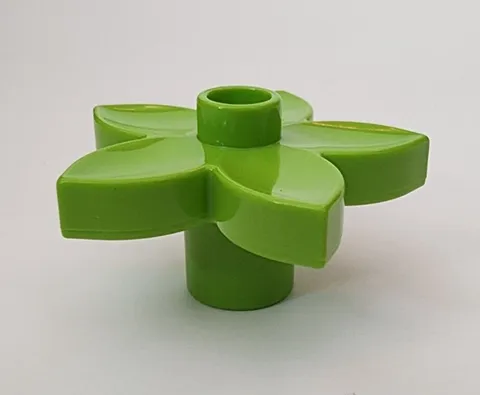 LEGO 6510 Lime Duplo, Plant Flower with Stud