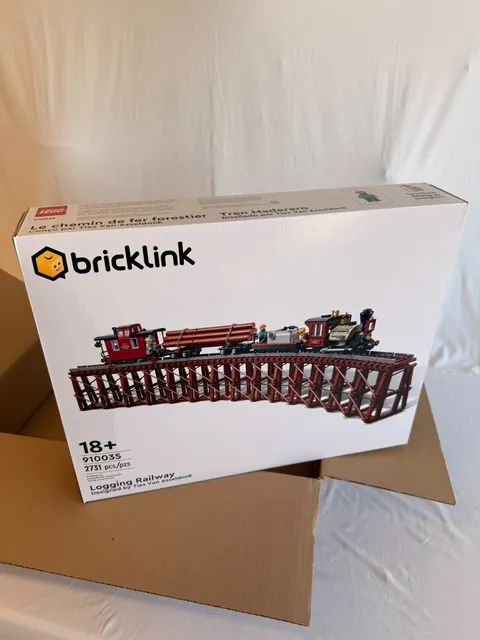 🚂 LEGO 910035 Logging Railway BrickLink Designer Program Series 2