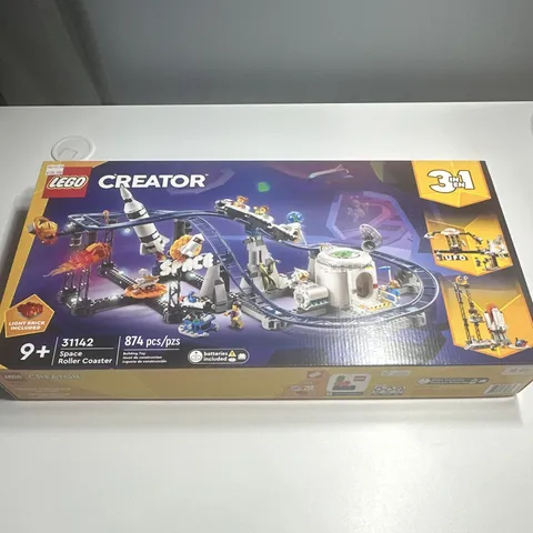 LEGO Creator 3-in-1 Space Roller Coaster 31142 Light Brick 874 pcs 9+
