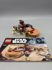 Lego Star Wars 75173 Luke's Landspeeder (2017) w/All Minifigures Missing Rat