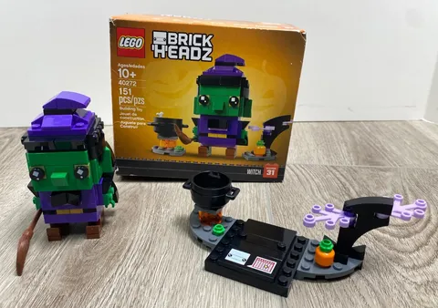 LEGO BRICKHEADZ: Halloween Witch (40272) 100% Complete