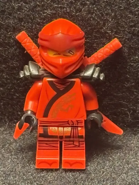 LEGO Ninjago Minifigure Kai Secrets of the Forbidden Spinjitzu With Swords