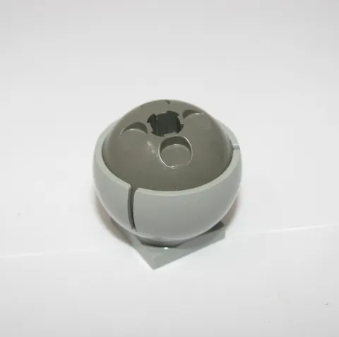 LEGO Old Dark Gray Cylinder Hemisphere 3 x 3 Ball Turret AT-TE 4482 #44359