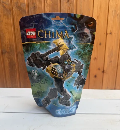 LEGO Chima 70202 Chi Gorzan 59pcs New Sealed Original Foil Pack Rare Vintage