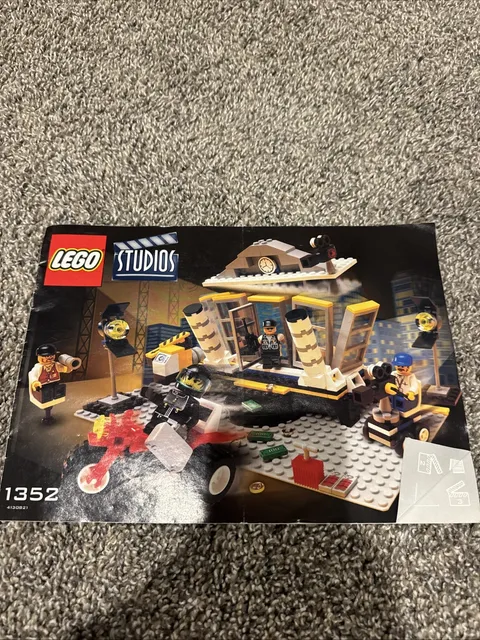 LEGO Studios Explosion Studio (1352) INSTRUCTION MANUAL BOOK ONLY 