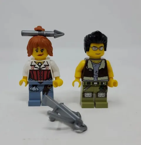 LEGO Set 9467 Ghost Train Ann Lee Frank Rock Minifigure Lot