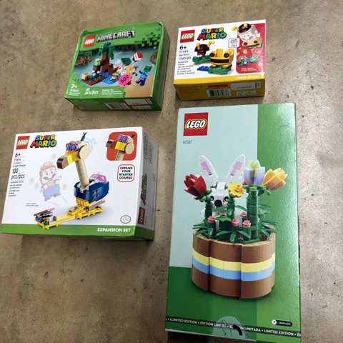 Lego. Bundle All SEALED ALL super Mario, Minecraft, Easter Lego 71393